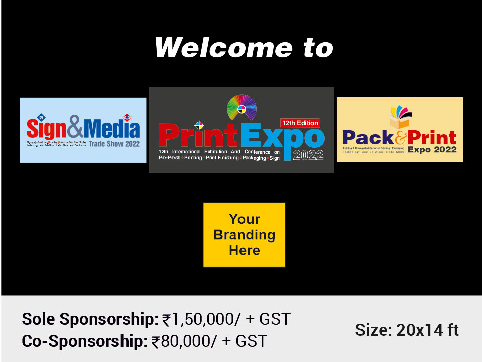 Welcome Board 3x8 ft
